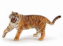 Игровая и коллекционная фигурка - Рычащий тигр (Papo, 50182_papo) - миниатюра